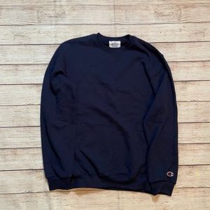 Navy Champion ECO Youth Large Sweatshirt